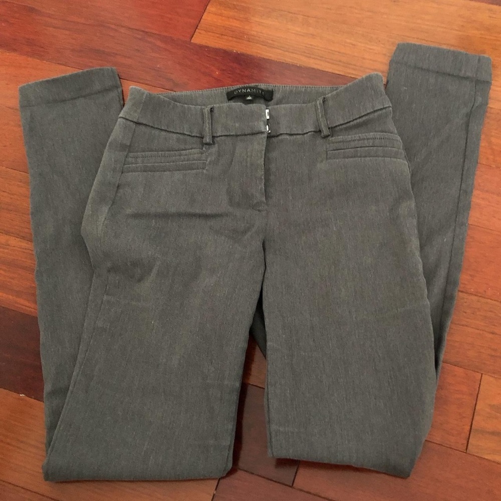charcoal grey dynamite pants